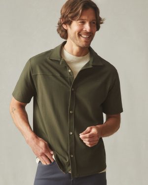 Men’s Horizon Shirt – Deep Olive