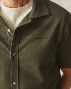 Men’s Horizon Shirt – Deep Olive