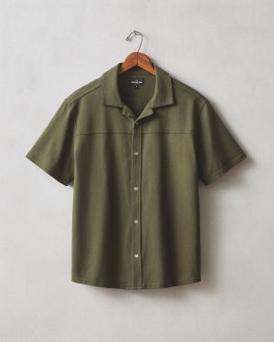 Men’s Horizon Shirt – Deep Olive