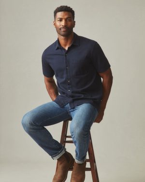 Men’s Resort Shirt – Dress Navy