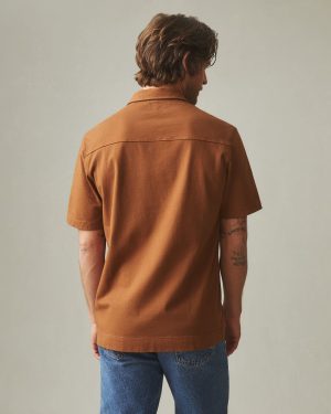 Men’s Resort Shirt – Mahogany