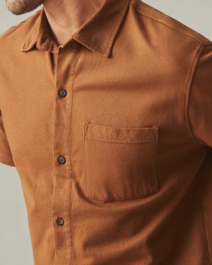 Men’s Resort Shirt – Mahogany