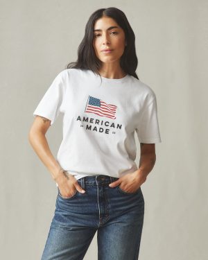 American Made Tee – White
