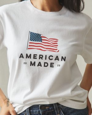American Made Tee – White