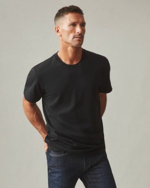 Men’s Vintage Crew Tee – Black