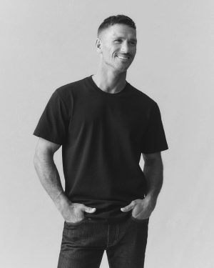 Men’s Vintage Crew Tee – Black