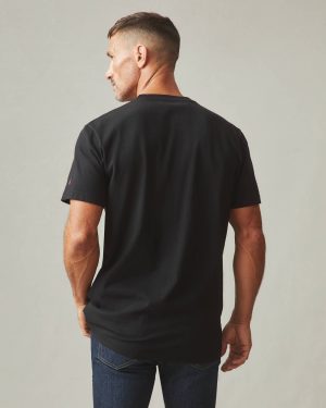 Men’s Vintage Crew Tee – Black