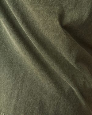 Men’s Vintage Crew Tee – Mineral Wash Deep Olive