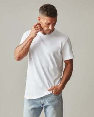 Men’s Vintage Crew Tee – White