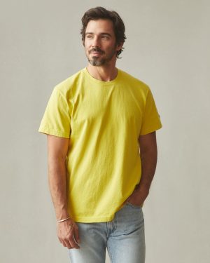 Men’s Vintage Crew Tee – Washed Snake Eye