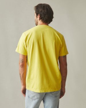 Men’s Vintage Crew Tee – Washed Snake Eye
