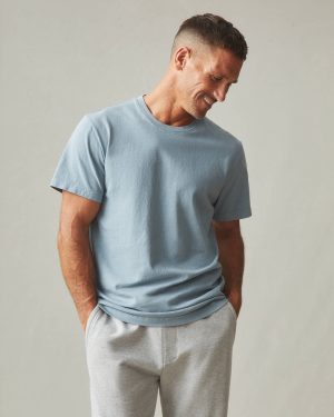 Men’s Vintage Crew Tee – Washed Trooper