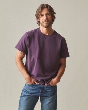 Men’s Everest Tee – Grapeseed