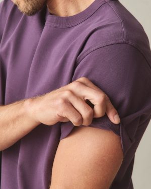 Men’s Everest Tee – Grapeseed