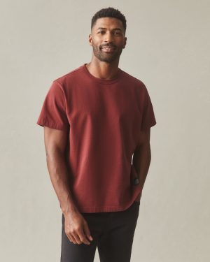 Men’s Everest Tee – Russet Brown