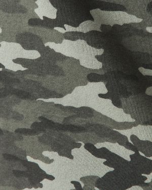 Men’s Rib Tee – Forest Camo