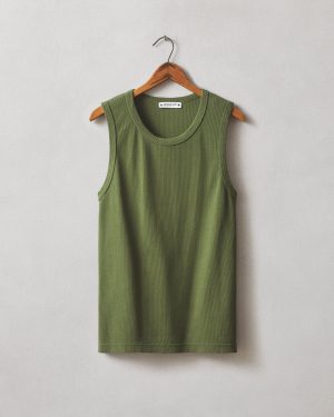 Men’s Rib Tank – Chive