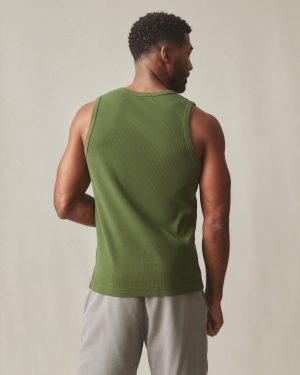 Men’s Rib Tank – Chive