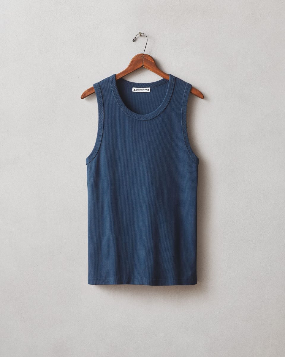 Men's Rib Tank - Marine Navy