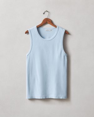 Men’s Rib Tank – Powder Blue