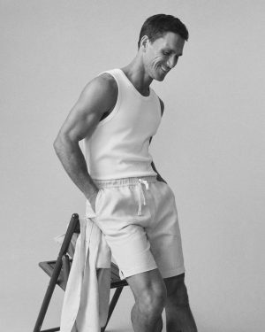 Men’s Rib Tank – White