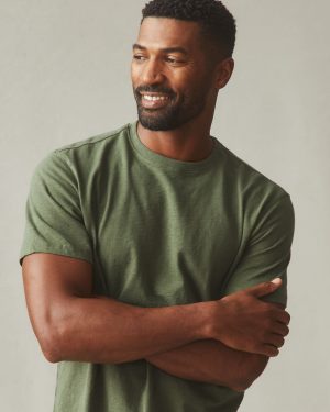 Men’s Premium Slub Crew Tee – Fern