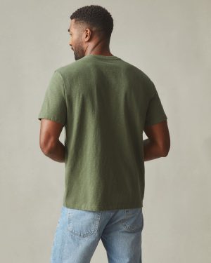 Men’s Premium Slub Crew Tee – Fern
