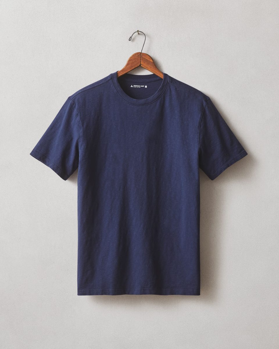 Men's Premium Slub Crew Tee - Navy
