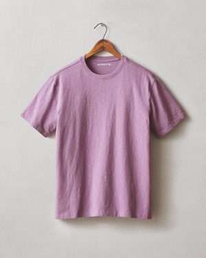 Men’s Premium Slub Crew Tee – Plum Berry