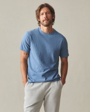 Men’s Premium Slub Crew Tee – Quiet Harbor