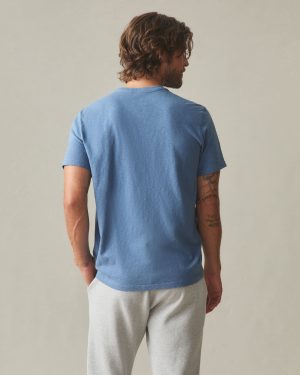 Men’s Premium Slub Crew Tee – Quiet Harbor