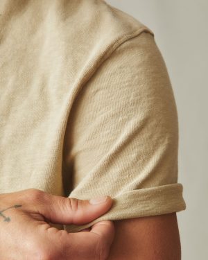 Men’s Premium Slub V-Neck Tee – Twill