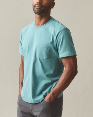 Men’s Pocket Tee – Teal