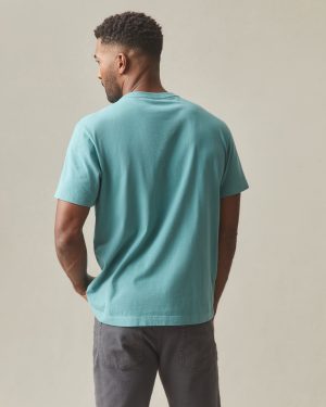 Men’s Pocket Tee – Teal