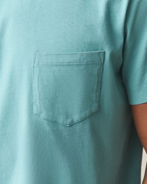 Men’s Pocket Tee – Teal