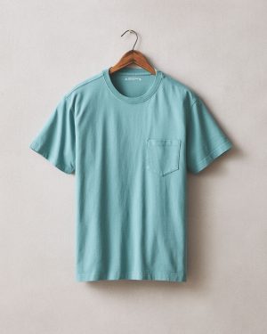 Men’s Pocket Tee – Teal