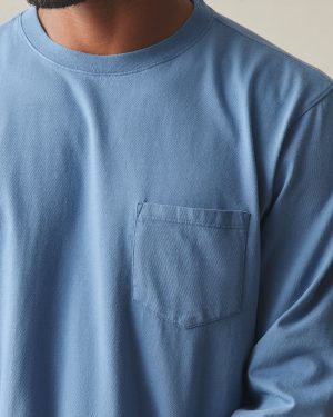 Men’s Long Sleeve Pocket Tee – Quiet Harbor
