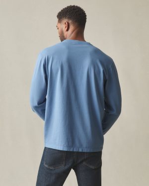 Men’s Long Sleeve Pocket Tee – Quiet Harbor