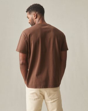 Men’s Utility Pocket Tee – Chicory Coffee