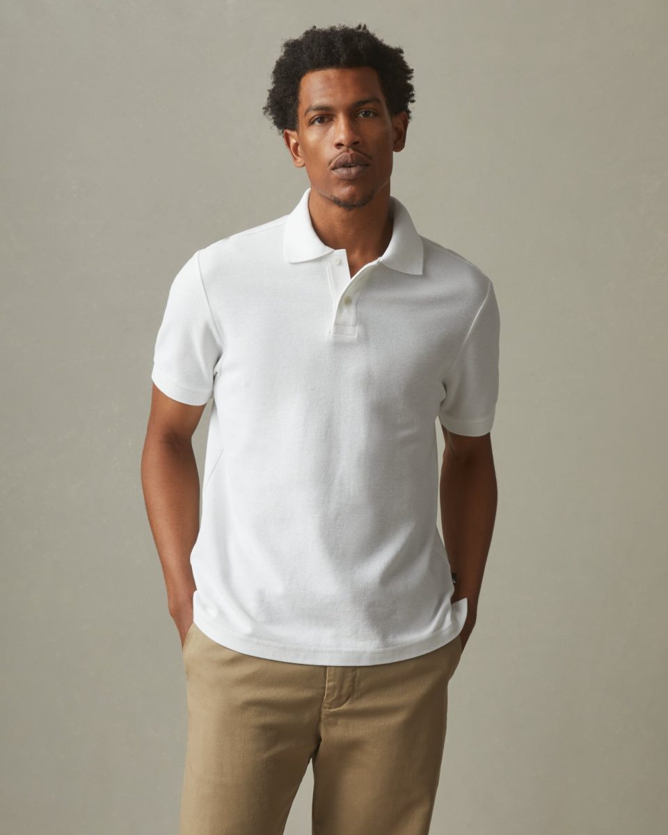 Men's Standard Polo - White