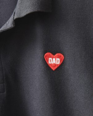 Men’s Father’s Day Polo – Dark Navy