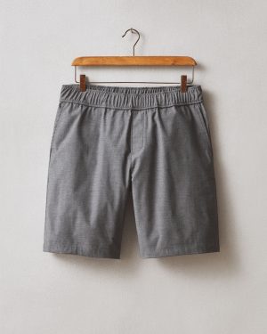 Men’s Lightweight Beach Short – Heather Grey