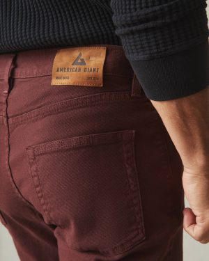 Men’s Roughneck Pant Straight – Rum Raisin