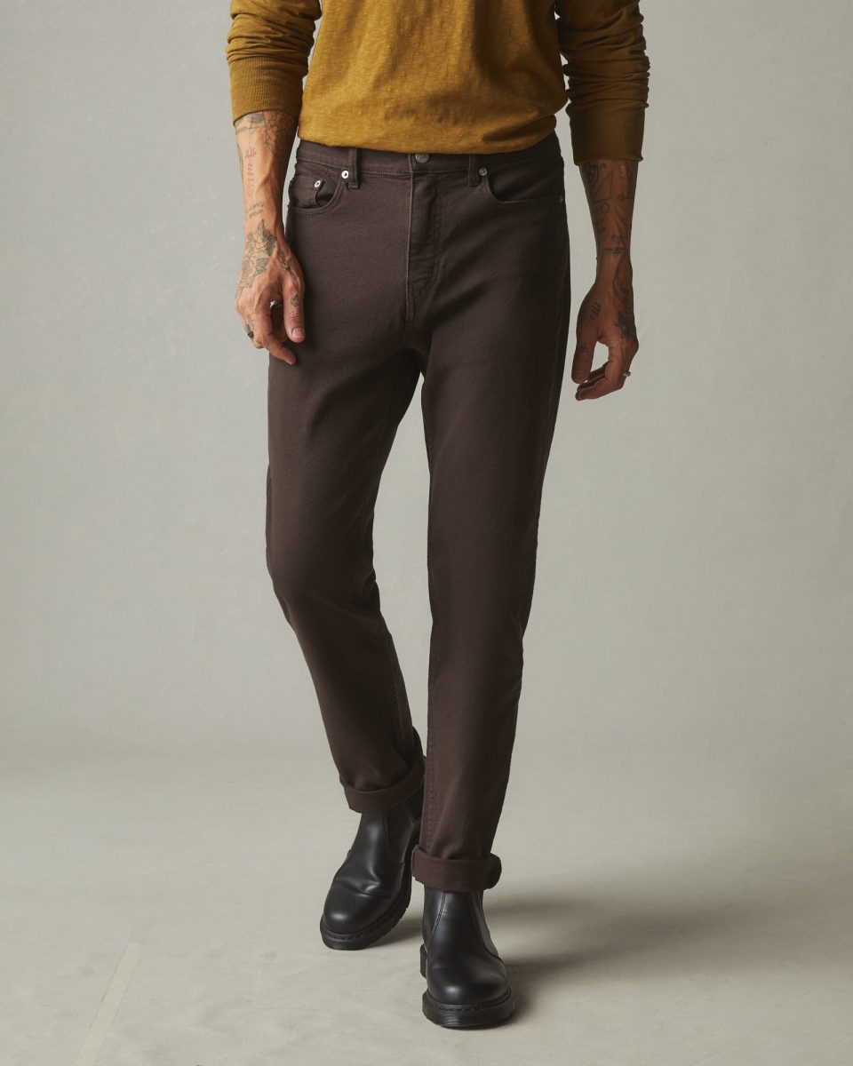 Men's Roughneck Pant Straight - Chocolate Brown