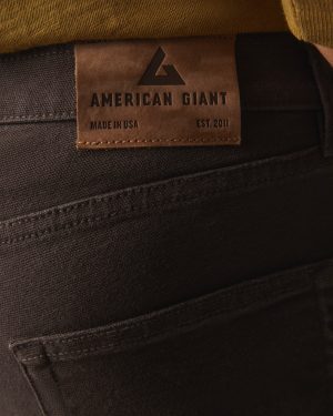 Men’s Roughneck Pant Straight – Chocolate Brown