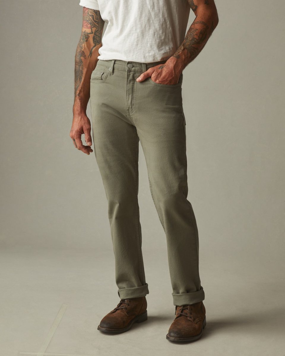 Men's Roughneck Pant Straight - Tea Leaf