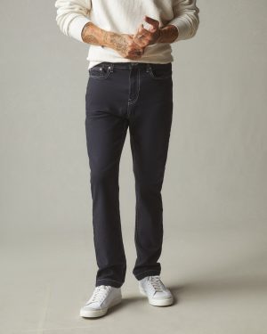 Men’s Roughneck Pant Straight Contrast Stitch – Dark Navy