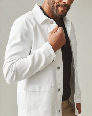 Unisex Roughneck Chore Jacket – Natural