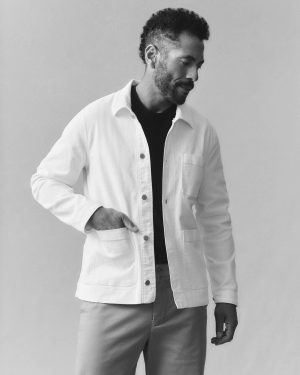 Unisex Roughneck Chore Jacket – Natural