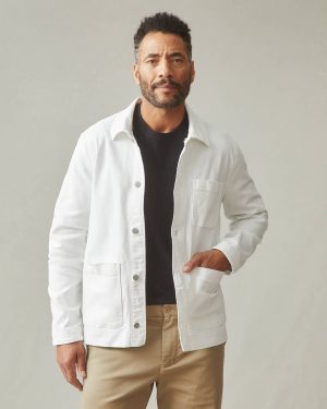 Unisex Roughneck Chore Jacket – Natural